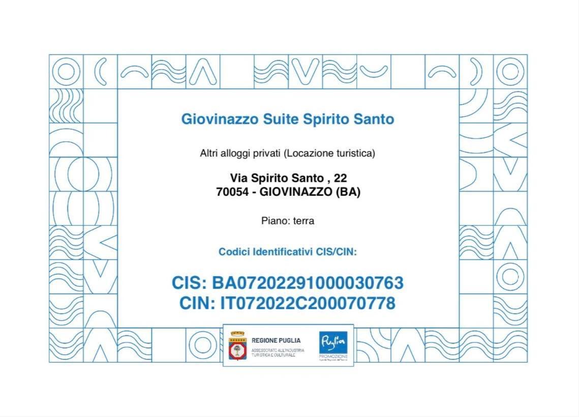 Giovinazzo Suite Spirito Santo Экстерьер фото